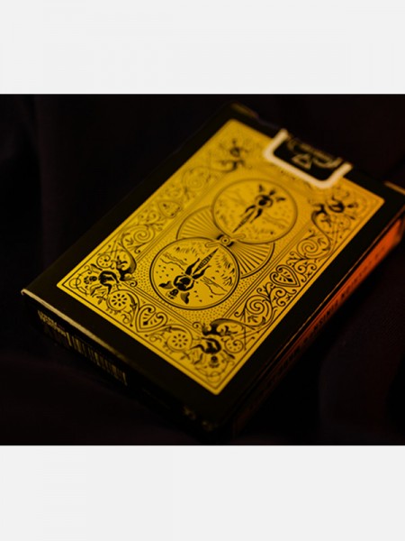 Baralho Bicycle Reverse (amarelo)