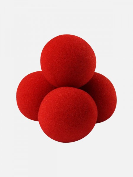 Bola de Esponja Vermelha (4 cm)